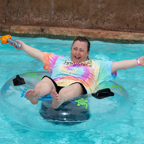 SOSC athlete and Global Messenger, Debi Anderson