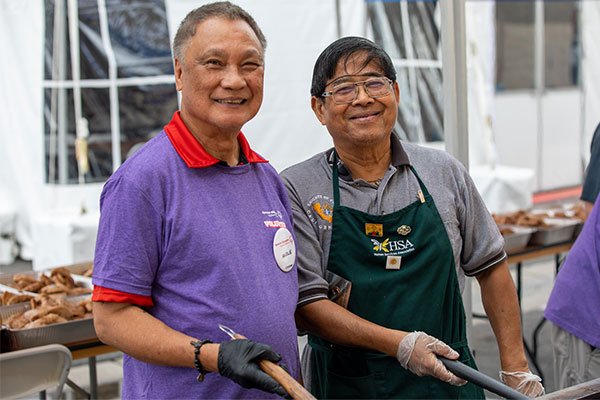 Volunteers at the 2025 Bowling Championship