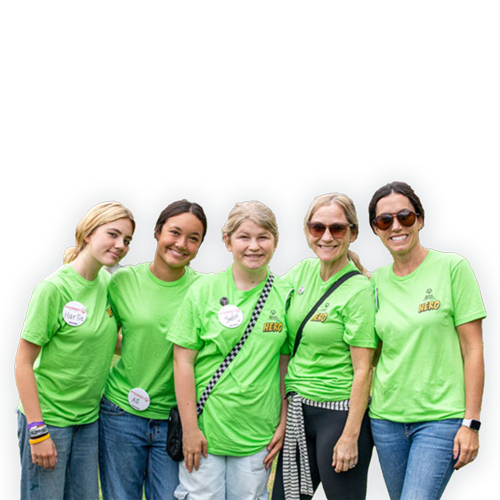 Group of volunteers from the 2024 Fall Games Championship