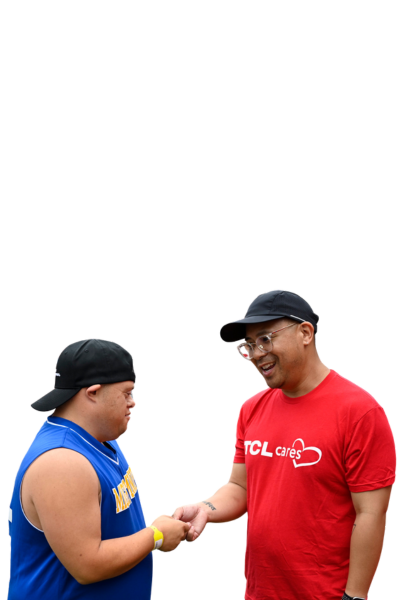 SOSC athlete and sponsor representative