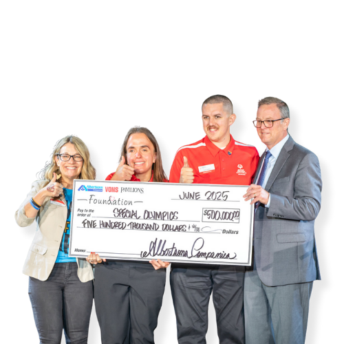AVP Donation at 2025 Summer Games Opening Ceremony