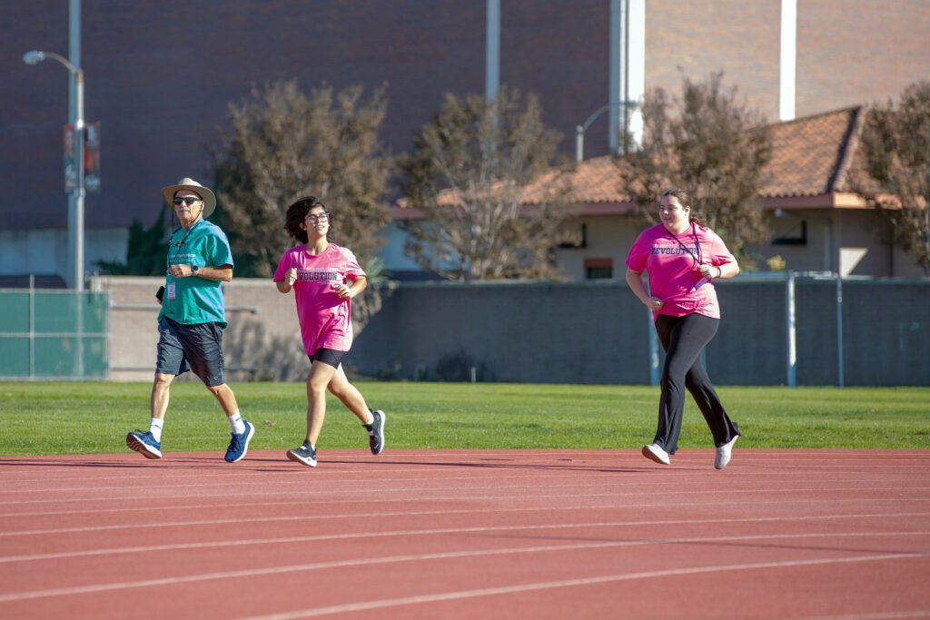 Hero training running