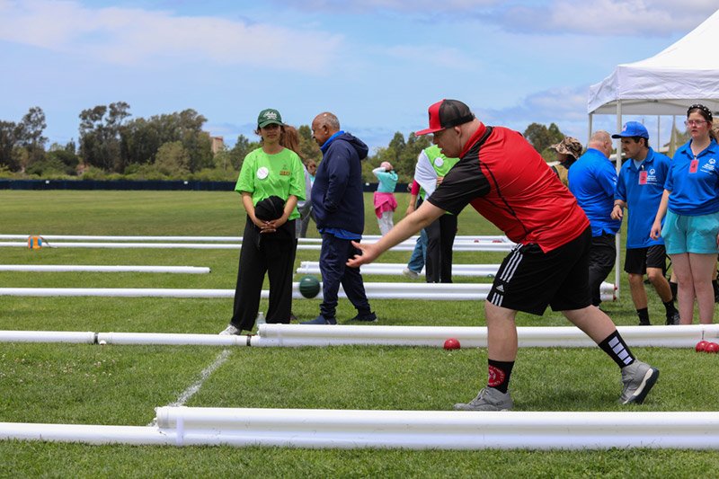 Region1 bocce red shirt