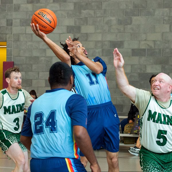 Spring basketball sq