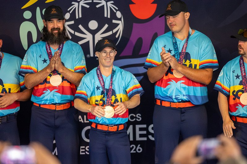 USA Games Softball Medals